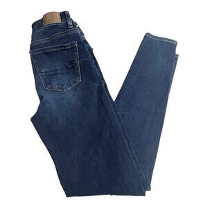 American Eagle High Rise JEGGING JEANS Women's 00 (23) AE Next Level 360 Stretch